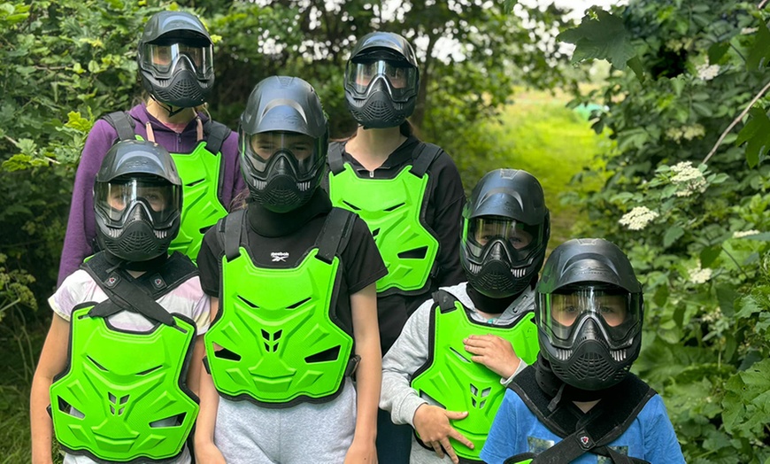 Image 18: Weekend Family-Friendly All-Weather Paintball for Up to 4