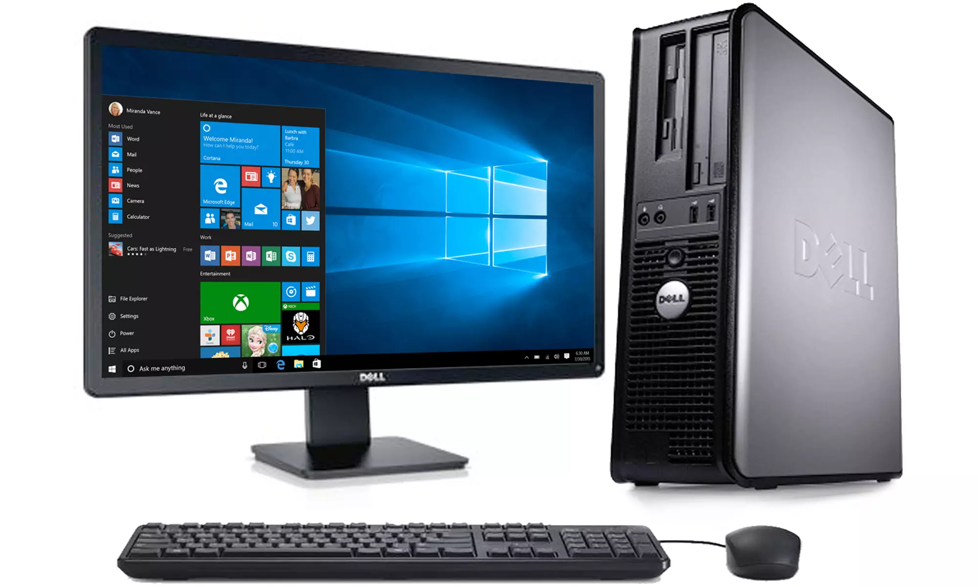 Refurbished Dell OptiPlex Desktop 745/755 (from £104.99) with Monitor (from £149.99) With Free Delivery - Primary Image