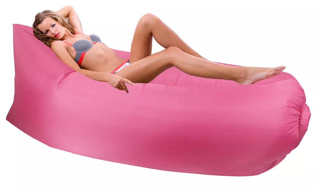 Inflatable Aero Banana-Style Sofa - Primary Image