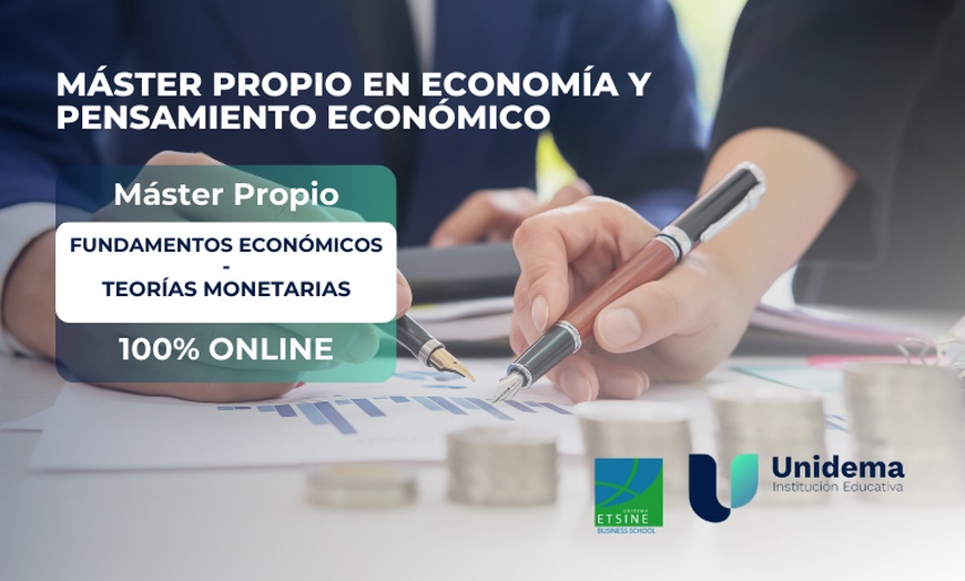 Image 1: Curso online de Economía y pensamiento económico con Unidema