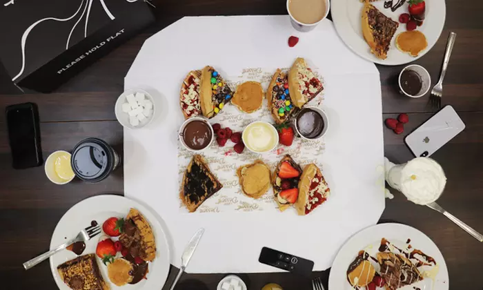 Sharing Platter with Dipping Chocolate for Two at Little Dessert Shop, Multiple Locations (Up to 43% Off) - Primary Image