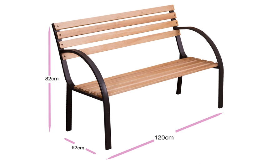 Image 5: Botanic Garden Bench Daniel James Products