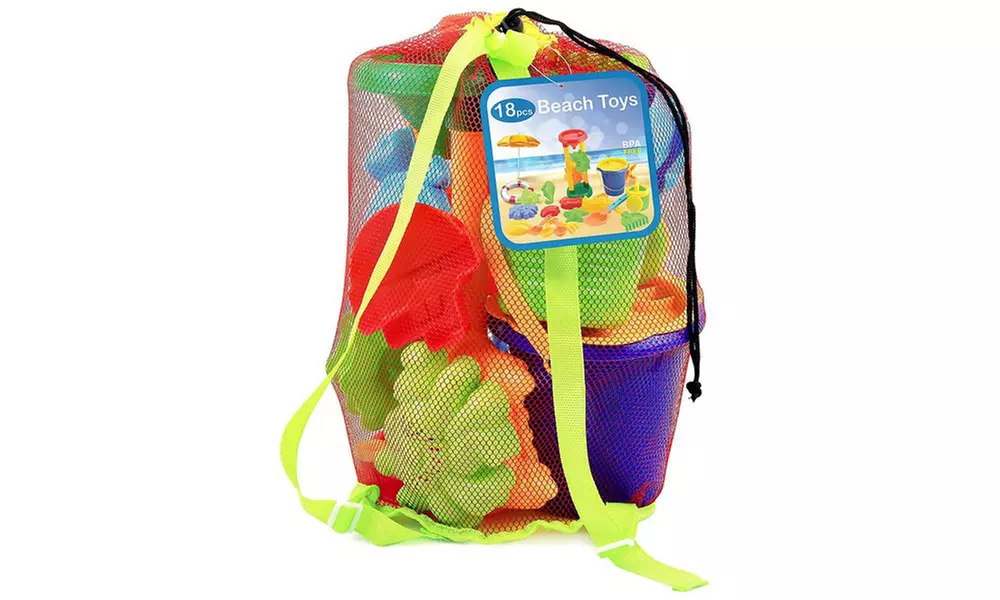 Click N Play Beach Sand Toy Set (18-Piece) - Primary Image