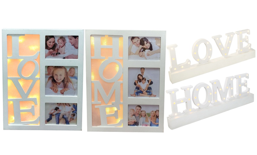 Image 2: Light-Up LED Photo Frames