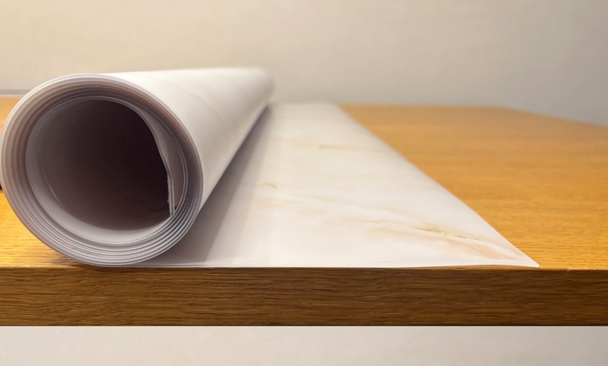 Image 5: Tovaglia effetto marmo 100% pvc