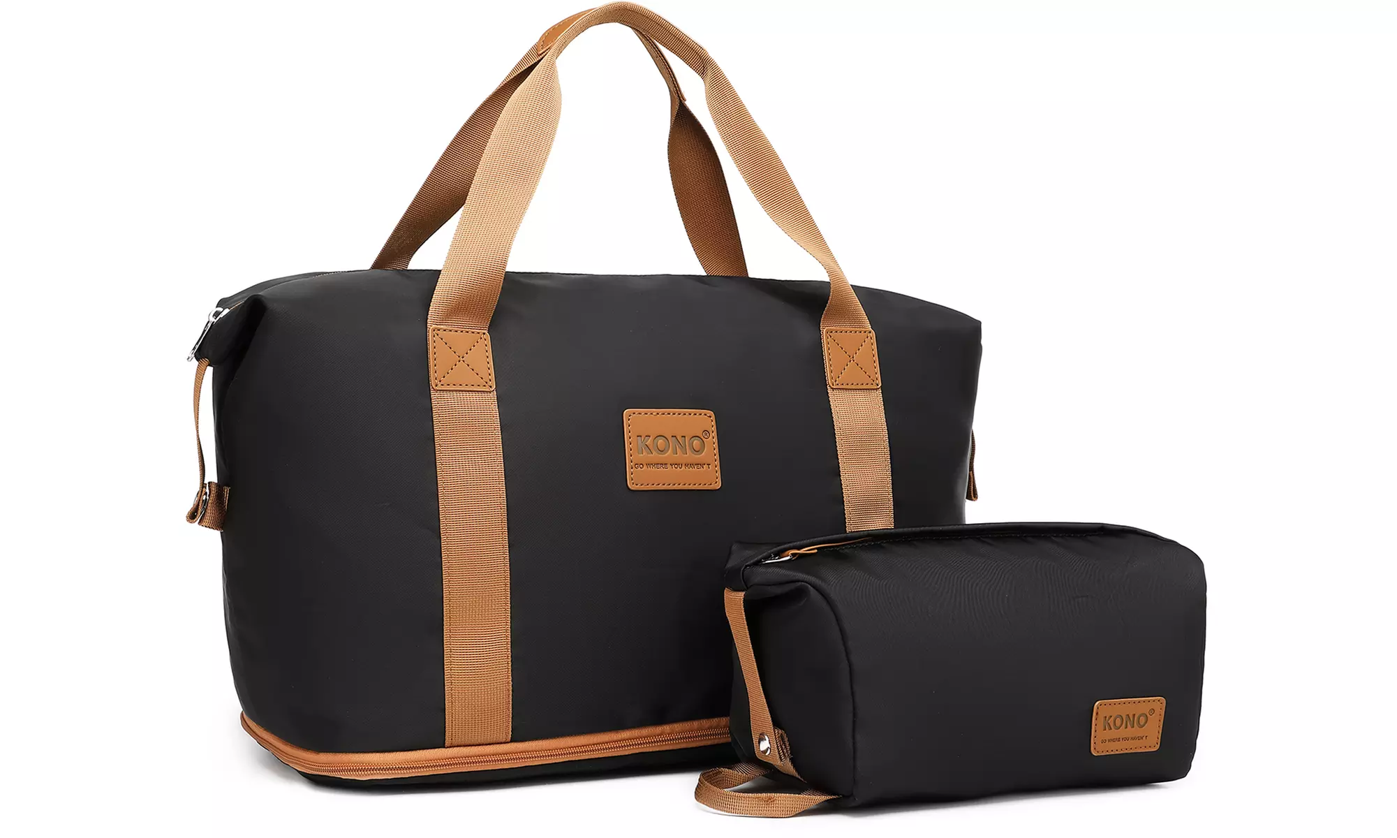 KONO Reisetasche und Kulturbeutel