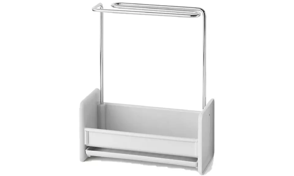 1 ou 2 supports pour éponges avec porte-serviettes - Image 2