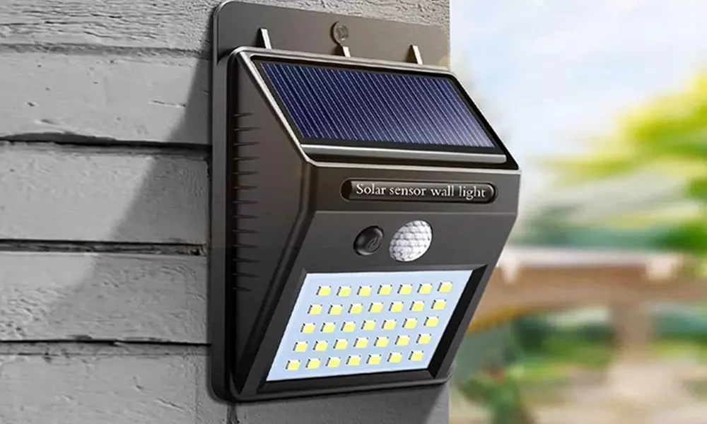 1x, 2x oder 4x Solar LED-Wandleuchte mit Bewegungssensor - Second Medium