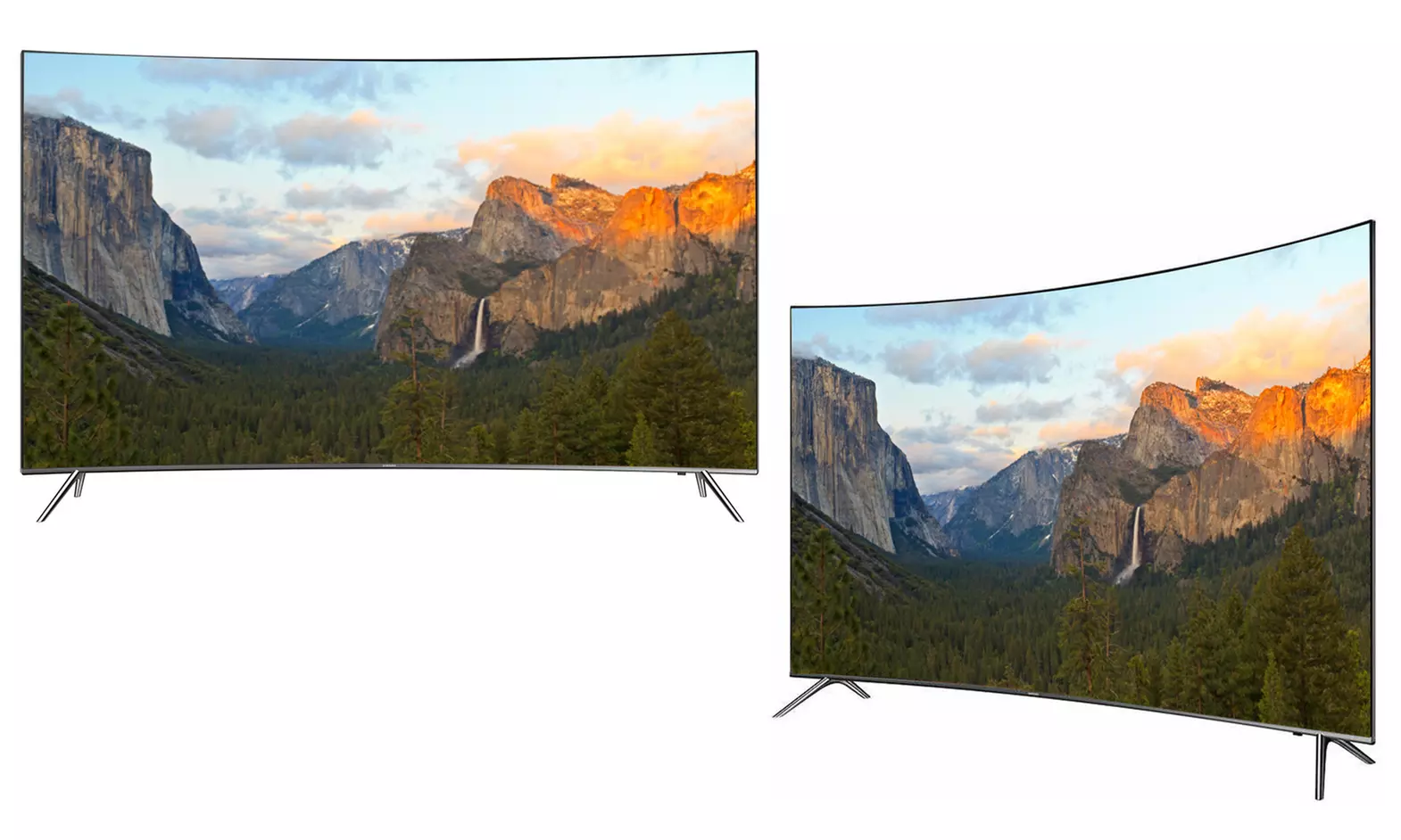 Samsung 55" or 65" Curved 4K UHD Smart LED TV (2016 Model) (Refurbished) - Primary Image