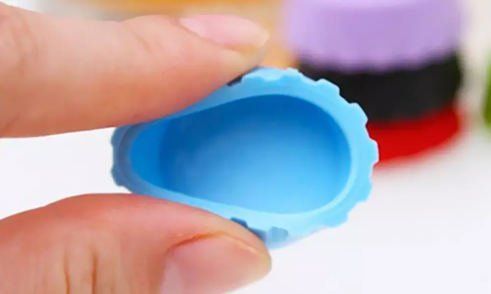 1, 2 o 4 packs de 6 tapones de silicona especial de cerveza - Second Medium