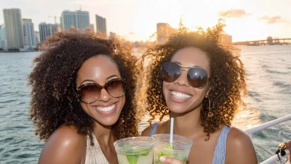 Miami Sip & Sea Cocktail Cruise with Sunset Views 