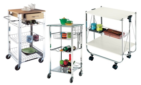 Carrelli da cucina e cassettiere disponibili in vari modelli