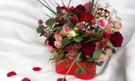 Bouquet Valentine seul - frais de livraison non inclus