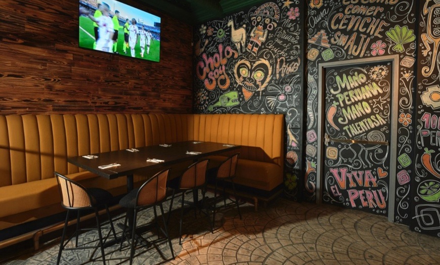 Image 12: $25, $35, $60, $75, $100 or $125 Food & Drinks with Peruvian Flavors