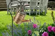 Waterproof Copper Solar Twinkle Light Watering Can Hanging Kettle Lantern Light - Second Medium