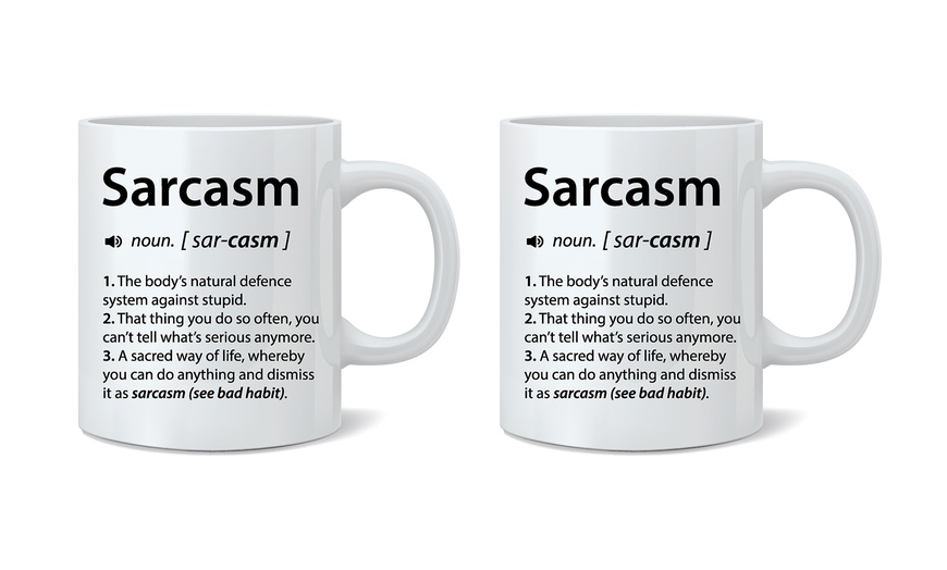 Image 41: One or Two Definition Novelty Mugs