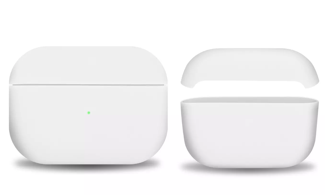 One or Two AirPods® Pro Cases with Detachable Carabiner