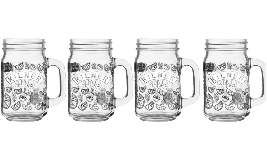 Image 1: Kilner Handled Cocktail Jars