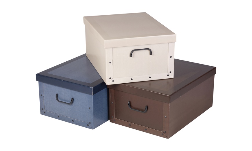 Image 9: Three Storage Boxes