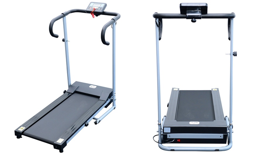 Image 5: Homcom Electric Treadmill