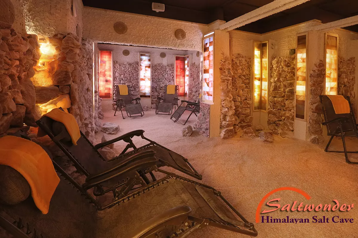 45-Min Salt-Cave Sessions for One or Two at Saltwonder Himalayan Salt Cave (Up to 35% Off). 4 Options Available. - Primary Image