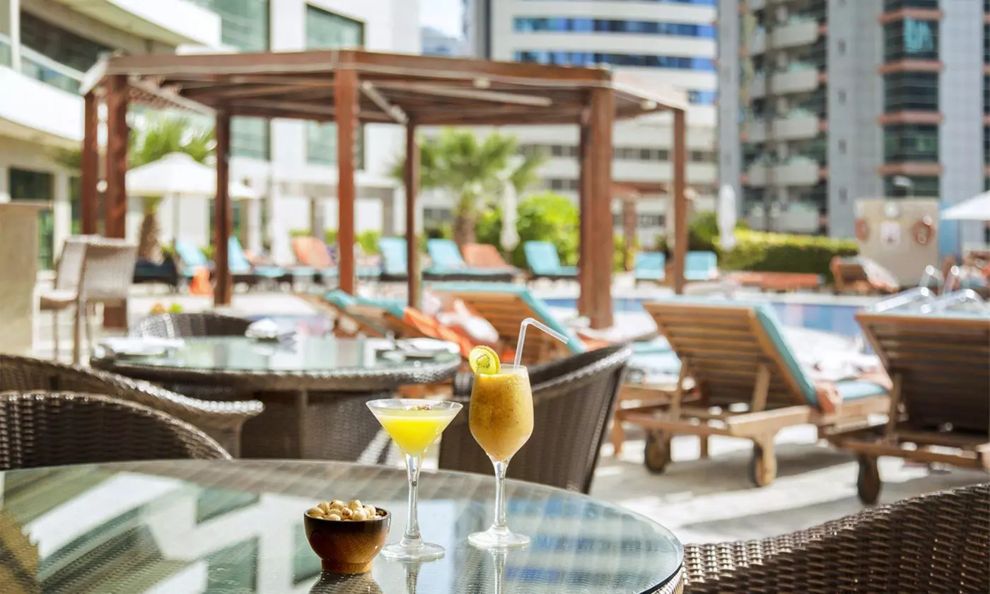 Pool Access with a Choice of AED 50 or 100 F&B Credit, Valid Everyday