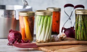 Twelwe Kilner Wide Mouth Storage Jars