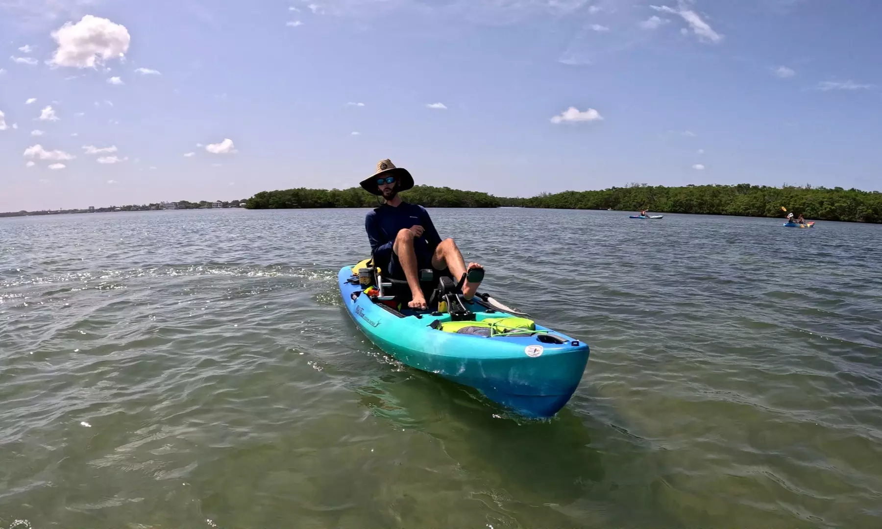Three-Hour Pedal Kayak Tour for Two to Seven People at Lontra Pedal Kayaking (Up to 25% Off) - Primary Image