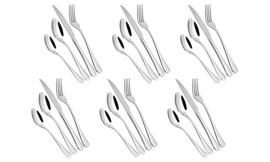 Image 12: 20- or 24-Piece Stainless Steel Cutlery Set