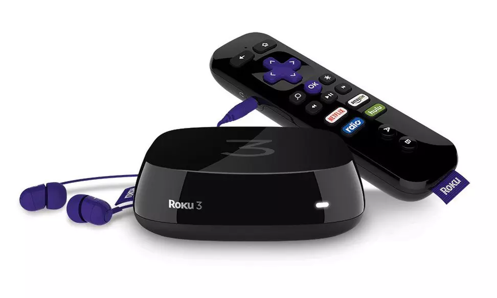 Roku 3 with Voice Search (Manufacturer Refurbished) - Primary Image