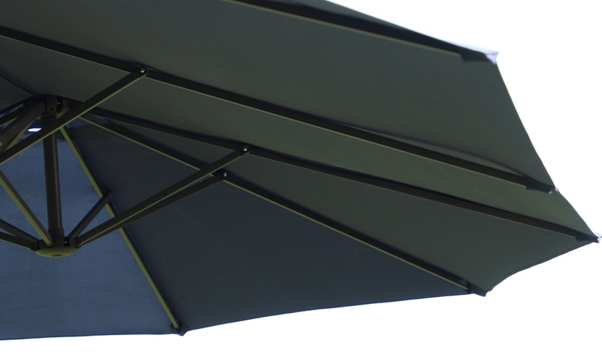 Image 9: Outsunny 4.6m Double-Sided Garden Parasol