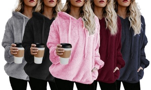 Women’s Plush Teddy Hoodie