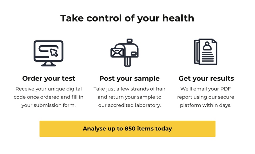 Image 11: Bio-Resonance Hair Test Packages from Check My Body Health