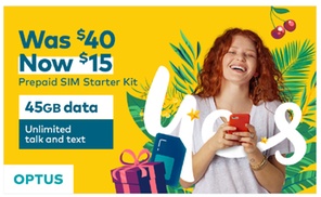 Optus $40 Prepaid SIM Starter Kit