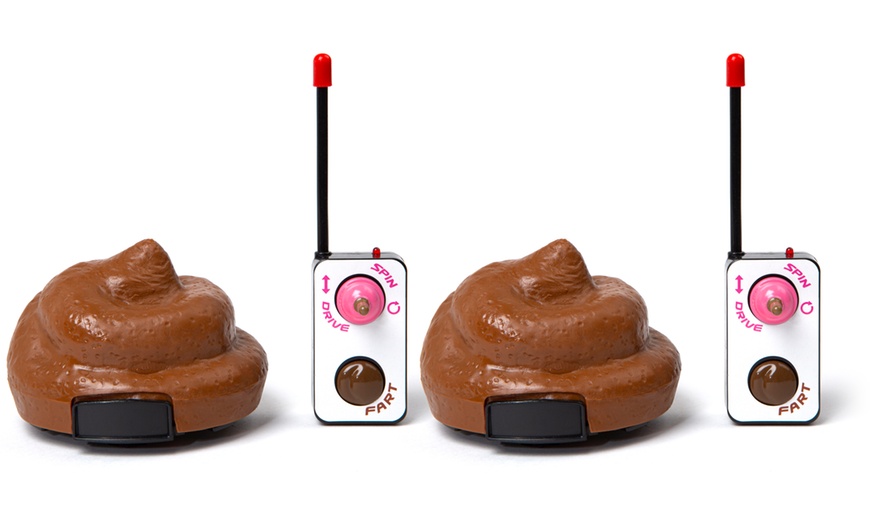 Image 4: RMS Remote Control Poo Challenge Game with Racing Mat