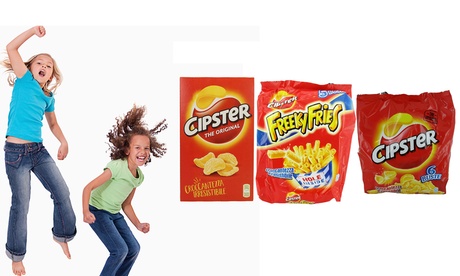 12 pacchi di Cipster di diverso peso e varietà