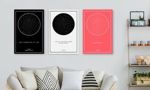 Personalised Star Map