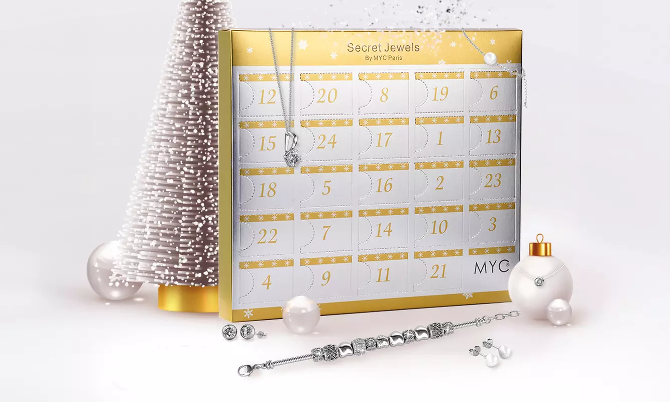 1 of 2 adventskalenders met sieraden