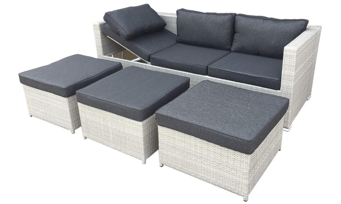 Matodi 4 Tlg Garten Lounge Set Groupon