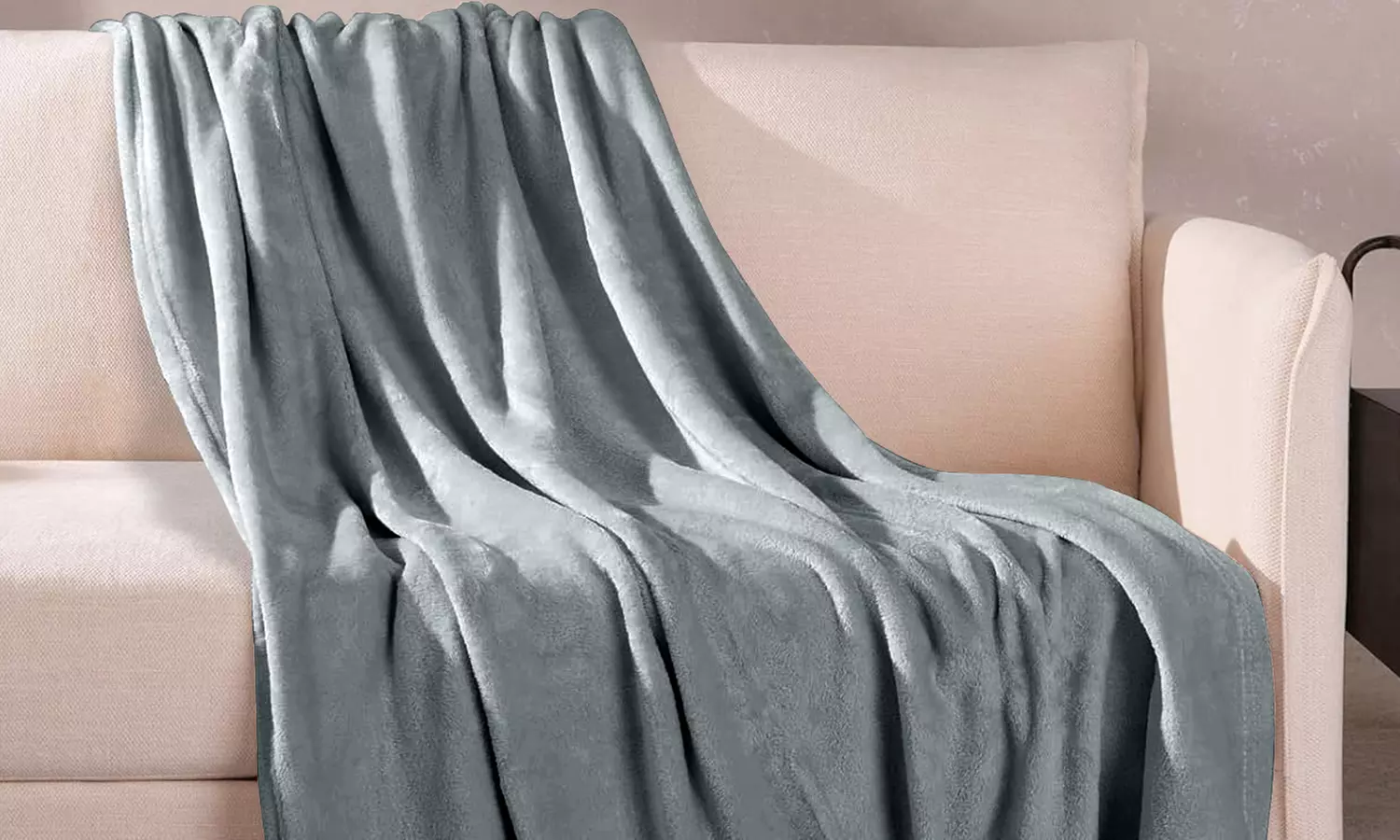 Plush 500gsm Cosy Super Soft Faux Mink Fur Blanket