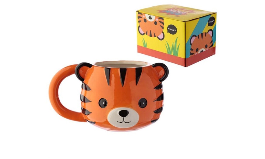 Image 8: Cutiemals Ceramic Animal Head Mug