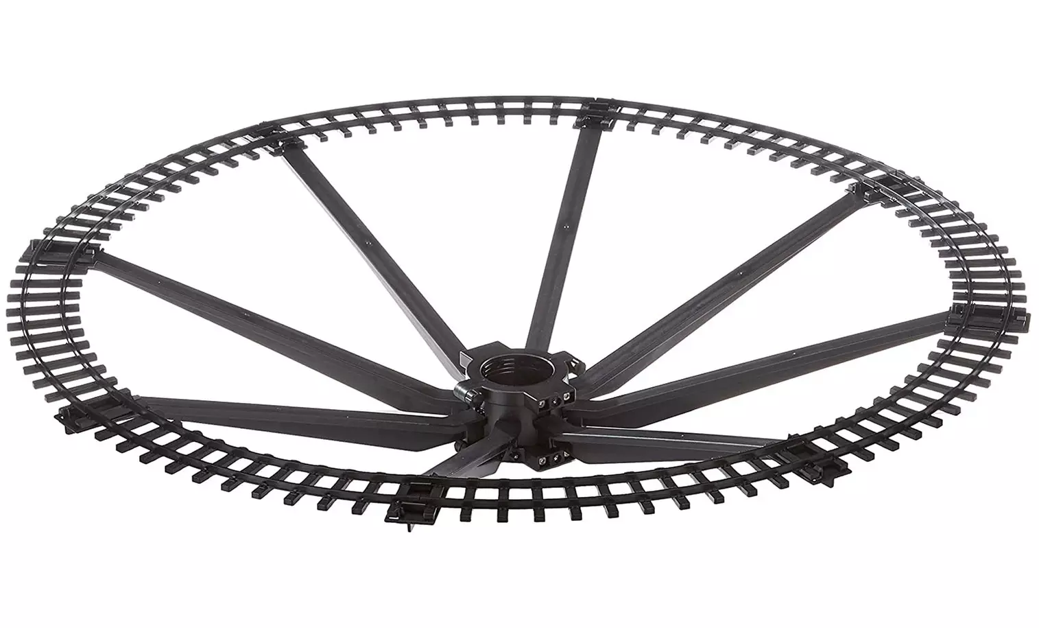 Train électrique pour sapin de Noël, diamètre de 89 cm