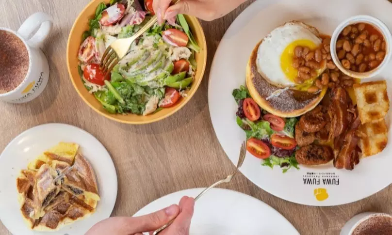 Soup, Dorayaki, and More at Fuwa Fuwa Pancakes (Up to 33% Off). Two Options Available. - Primary Image