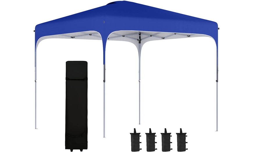 Image 28: Outsunny Portable Pop-Up Gazebo