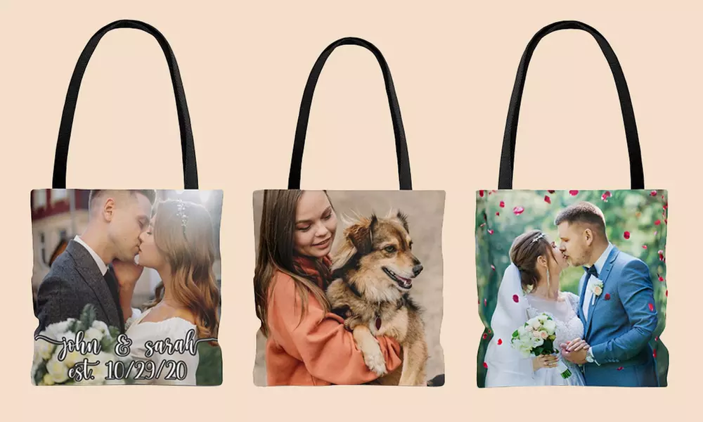Personalisierte Foto-Tasche