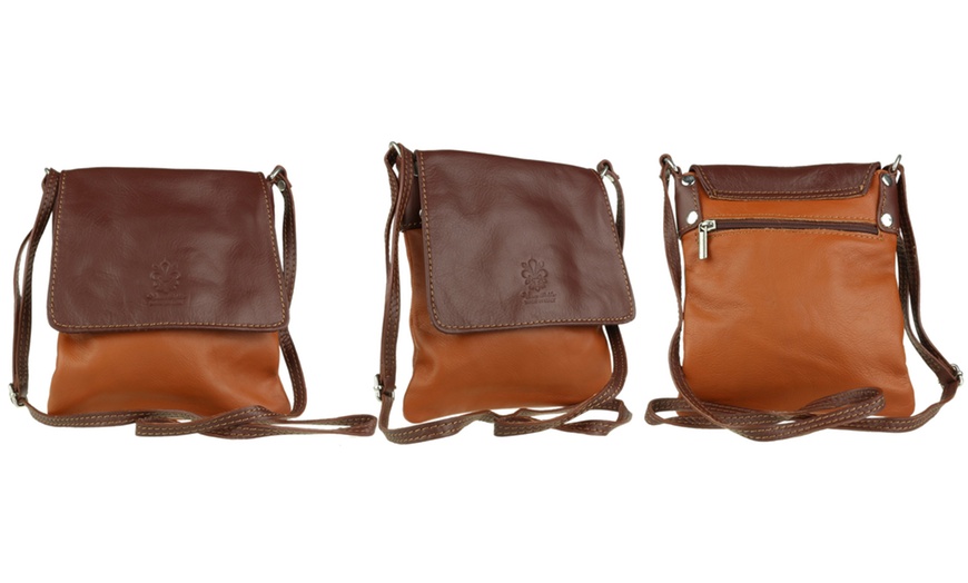 Image 8: Laura Leather Shoulder Bag