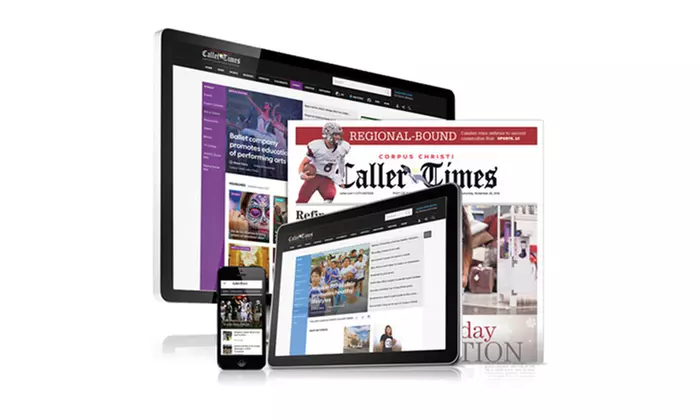 Subscription to Caller Times (Up to 88% Off). Three Options Available. - Primary Image