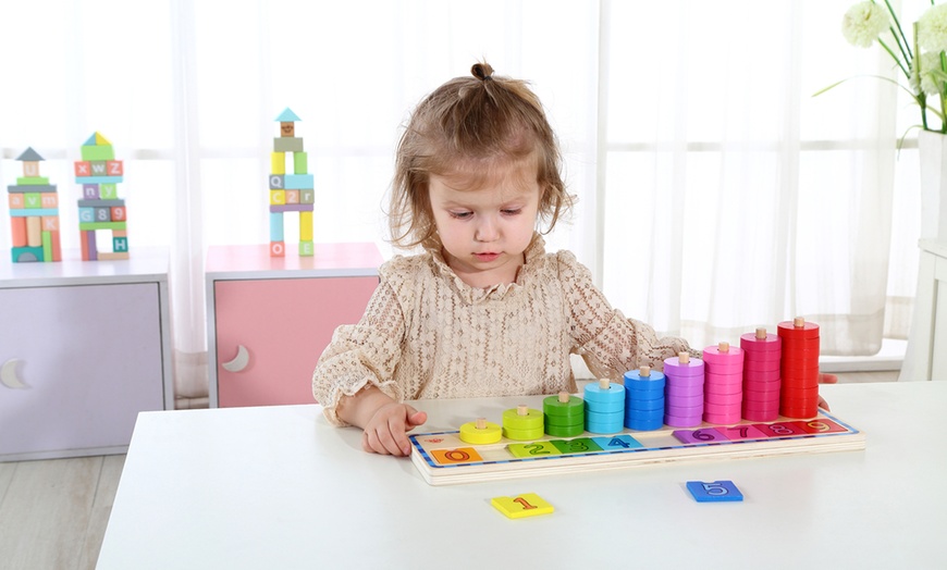 Image 5: Tooky Toys Counting Stacker