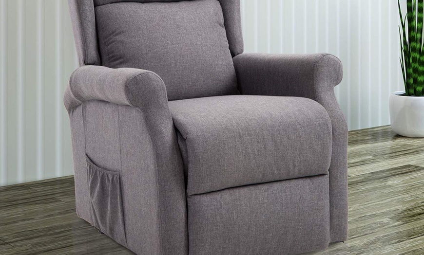 Image 4: Electric Stand Assist Armchair