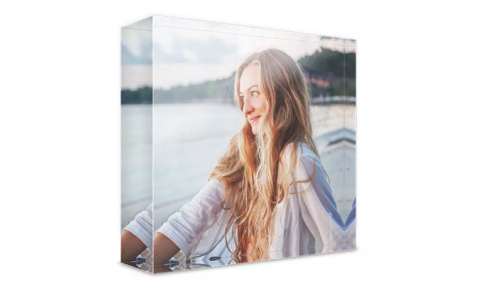 Custom Acrylic Photo Block from CanvasOnSale (Up to 80% Off) - Primary Image